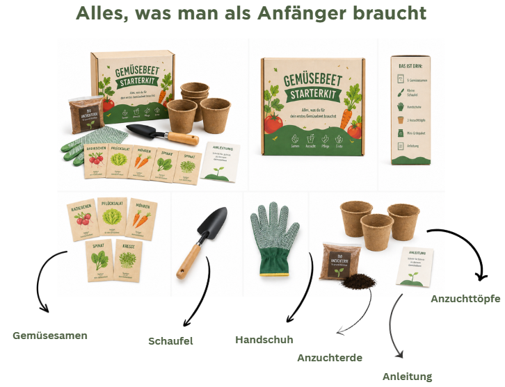 Starterkit Gemüsebeet
